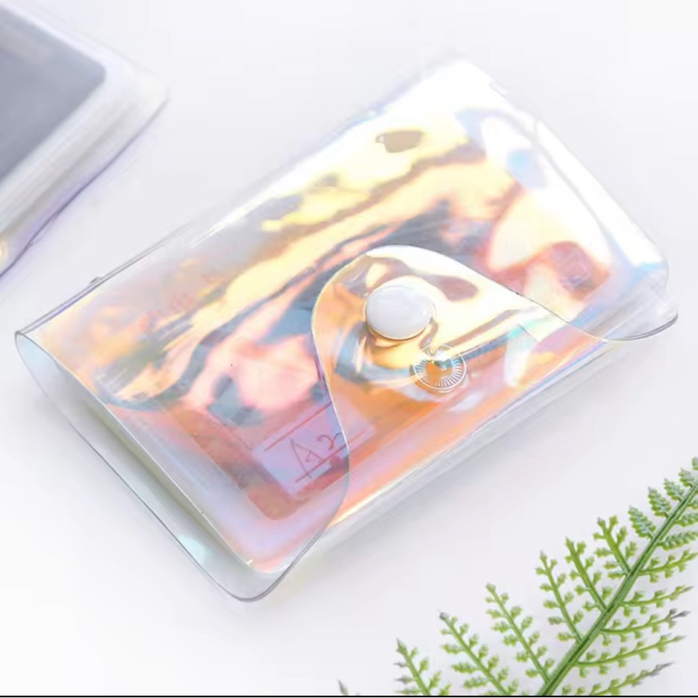 Holographic Flap Card Holder